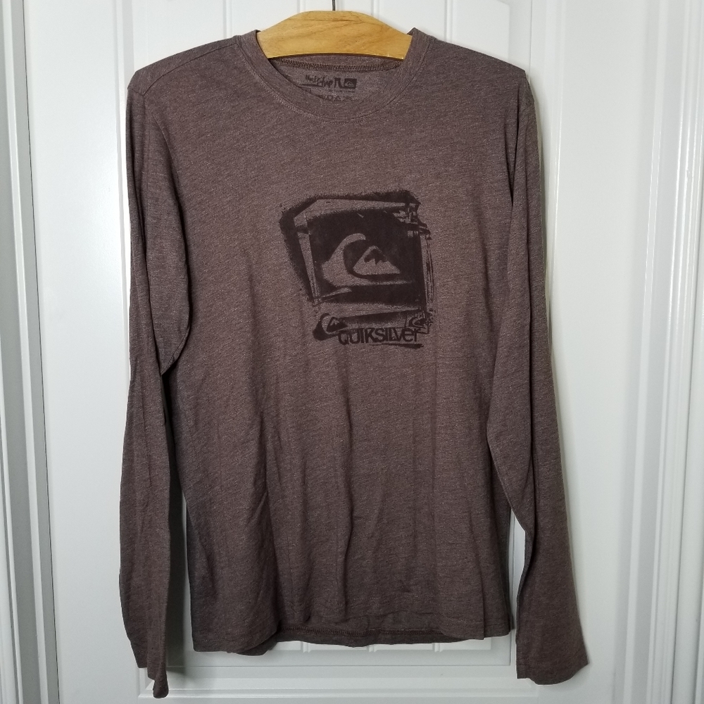 Quicksilver Brown Long Sleeves Medium